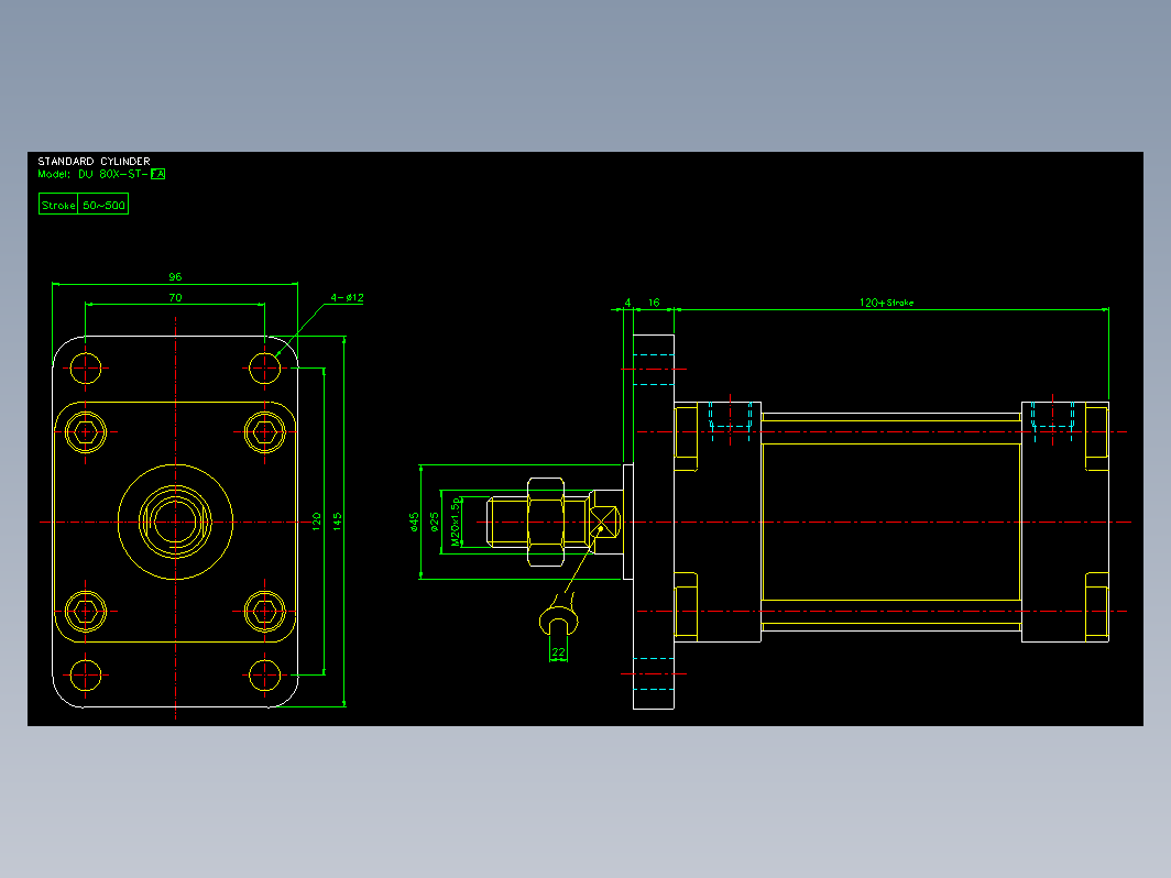 气缸 80FA