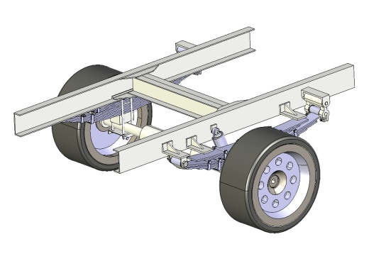 Z 主副钢板弹簧独立悬架三维Catia2019带参缩略图