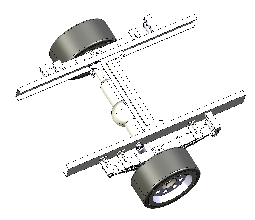 Z 主副钢板弹簧独立悬架三维Catia2019带参