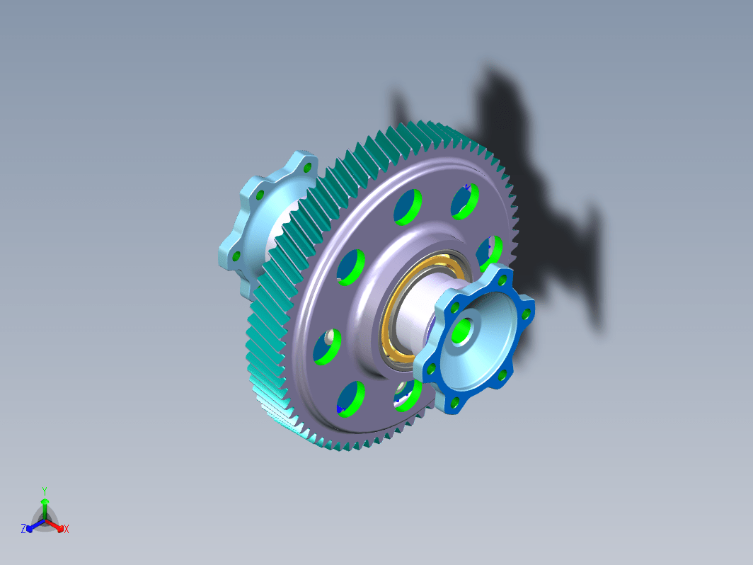 差速器 planetary-differential-1 STP