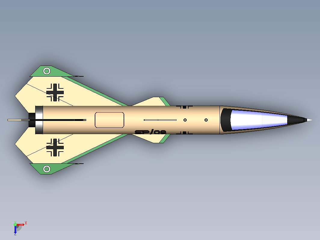 简易火箭模型 SkonkWulf