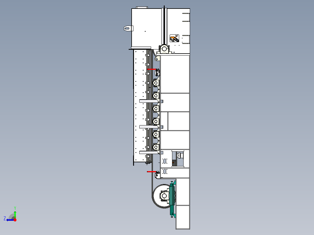 大型进料机