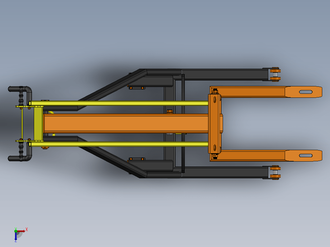 Hydraulic lift crane液压起重推车