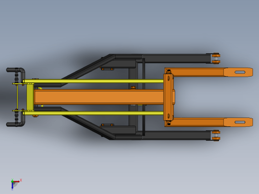 Hydraulic lift crane液压起重推车缩略图
