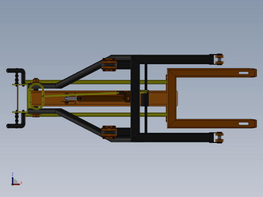 Hydraulic lift crane液压起重推车缩略图