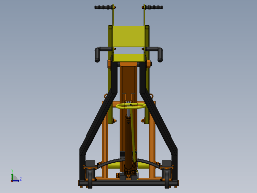Hydraulic lift crane液压起重推车缩略图