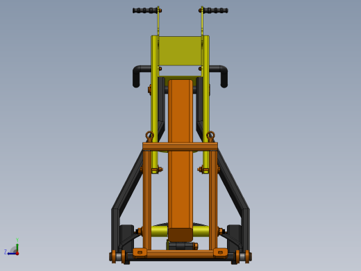 Hydraulic lift crane液压起重推车缩略图