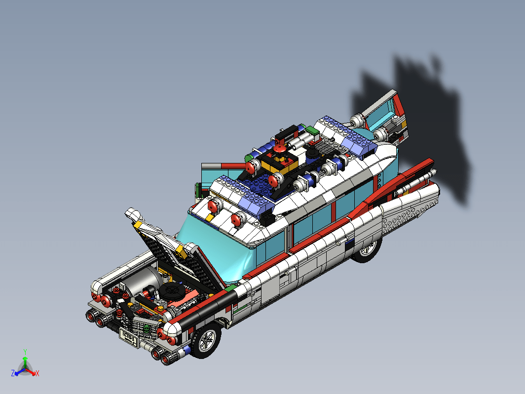 Lego ECTO-1消防车