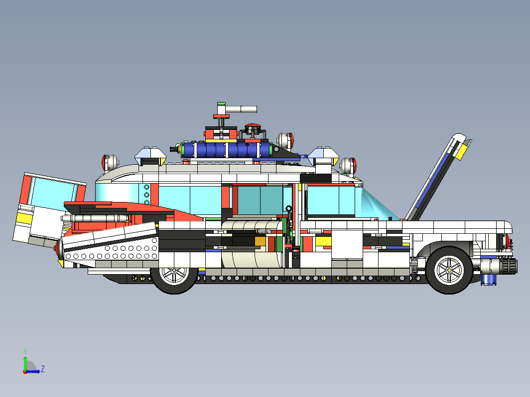 Lego ECTO-1消防车