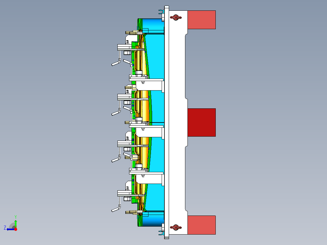 使用卡板+通止规检测产品型面