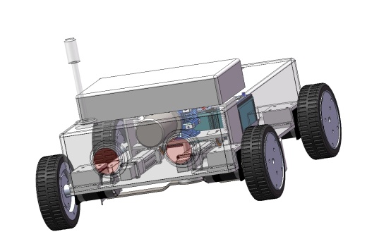 智能除草小车三维SW2018带参+CAD+说明书缩略图
