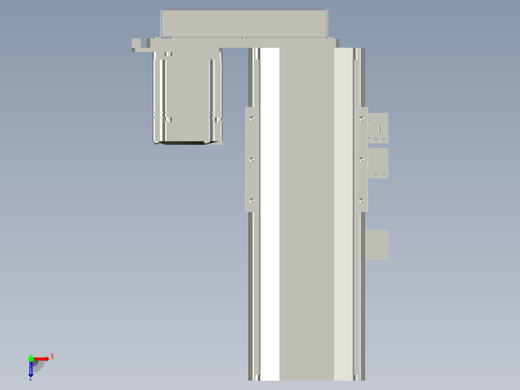 MT100BS-L1000 线性模组 直线滑台模型.MT100BS.L10.100.BL.M20B.C4.3D