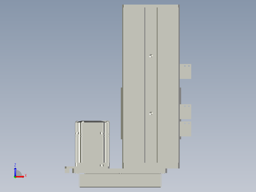 MT100BS-L1000 线性模组 直线滑台模型.MT100BS.L10.100.BL.M20B.C4.3D