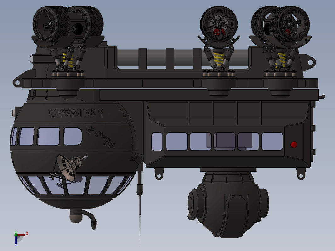 Crawler-6太空登陆车