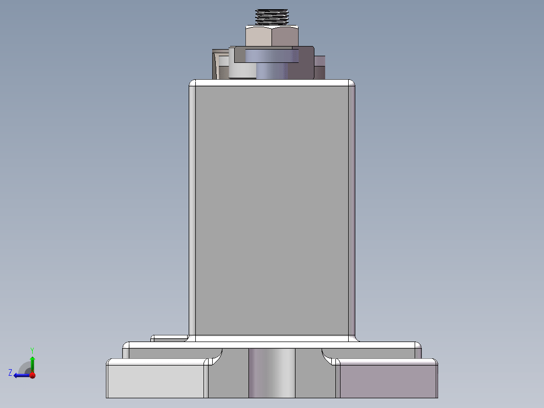 CA1340车床杠杆夹具三维SW2019带参