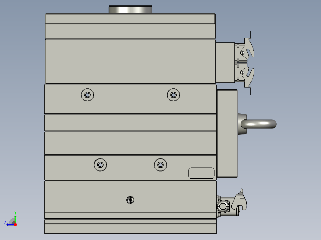 模具3D系列之带热浇道