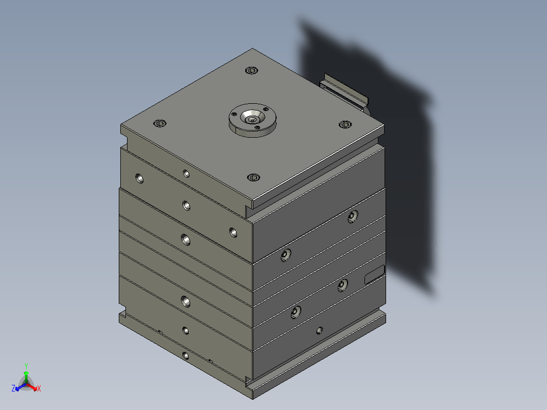 模具3D系列之带热浇道