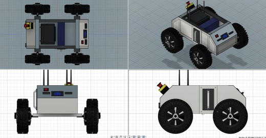 漫游机器人 ROS rover robot