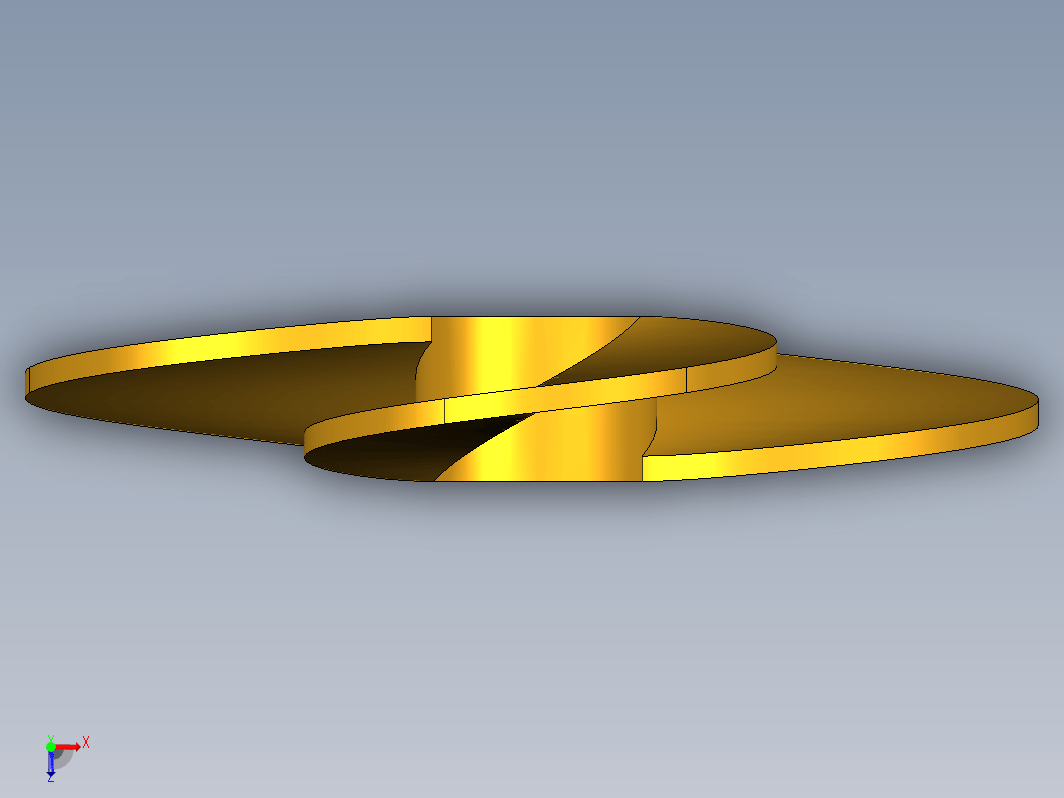 风扇螺旋桨 3D 模型