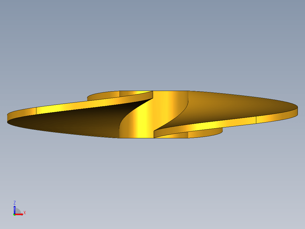 风扇螺旋桨 3D 模型