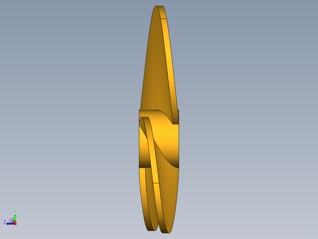 风扇螺旋桨 3D 模型