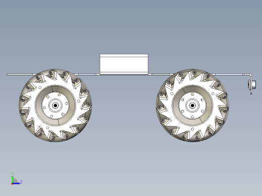Robot Wheels Mecanum麦克纳姆轮底盘缩略图