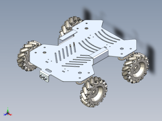 Robot Wheels Mecanum麦克纳姆轮底盘缩略图