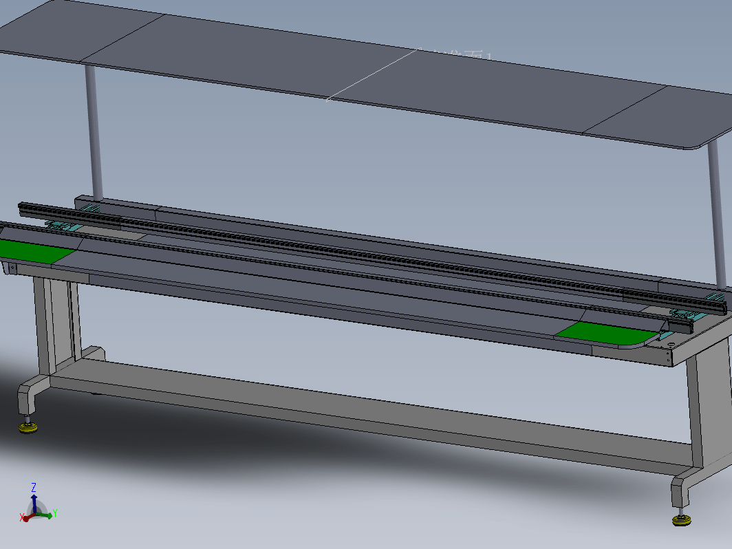 SMT产线模型-手工插装线