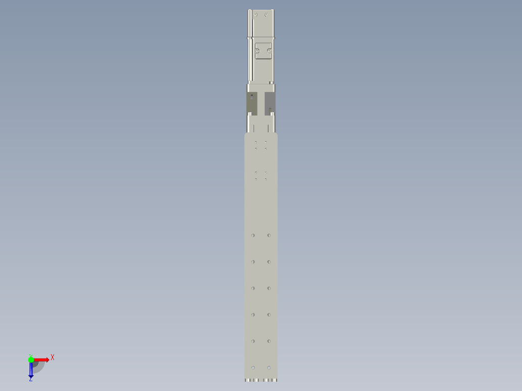 C25-250-1210-D-T100W-L紧凑型电动缸 导轨导向推杆 缸径25mm