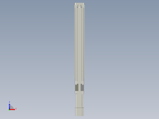 C25-250-1210-D-T100W-L紧凑型电动缸 导轨导向推杆 缸径25mm缩略图