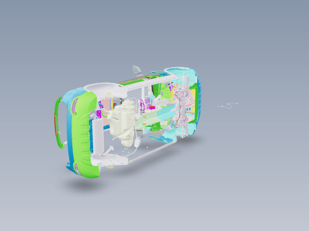 一汽轿车S310整车数据-第二部分（电器+仪表板等）