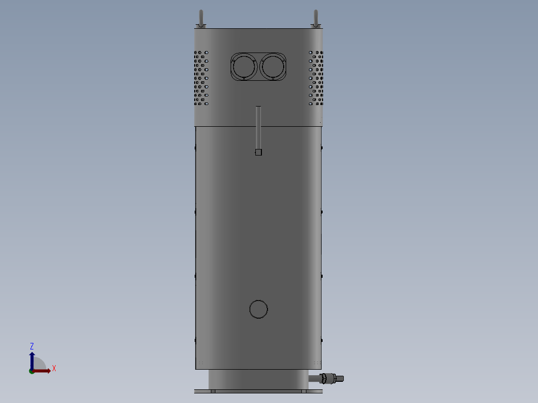 电加热水浴式汽化器 