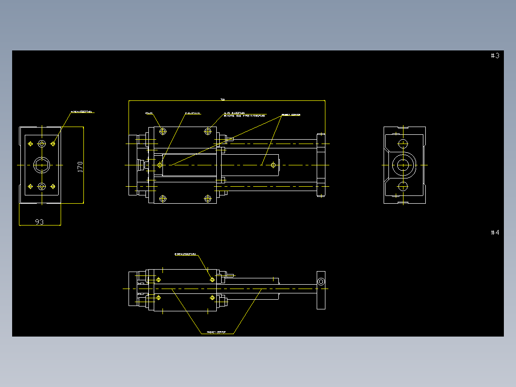 气缸 mgg2a