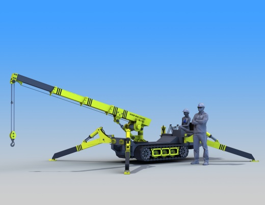 MiniCrane URW(HR)376履带式起重机缩略图