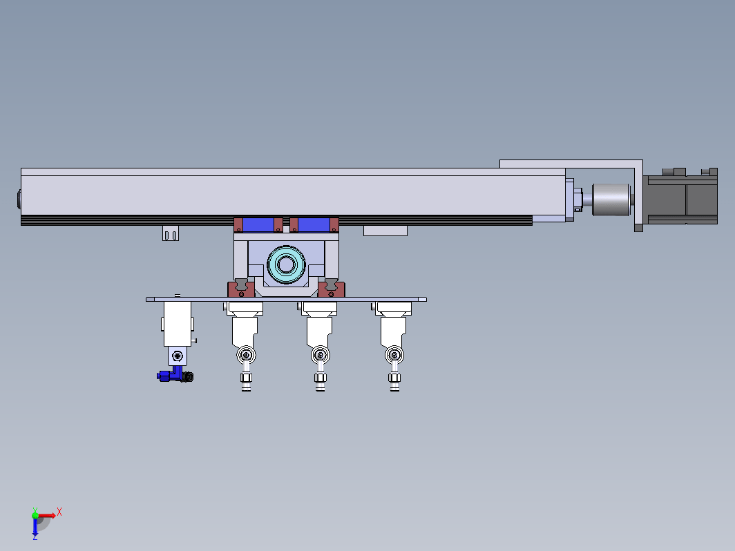 X-Y 数控工作台丝杆传动