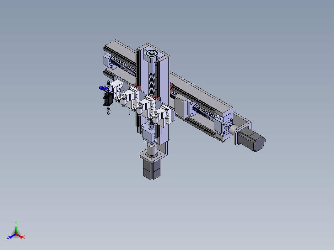 X-Y 数控工作台丝杆传动