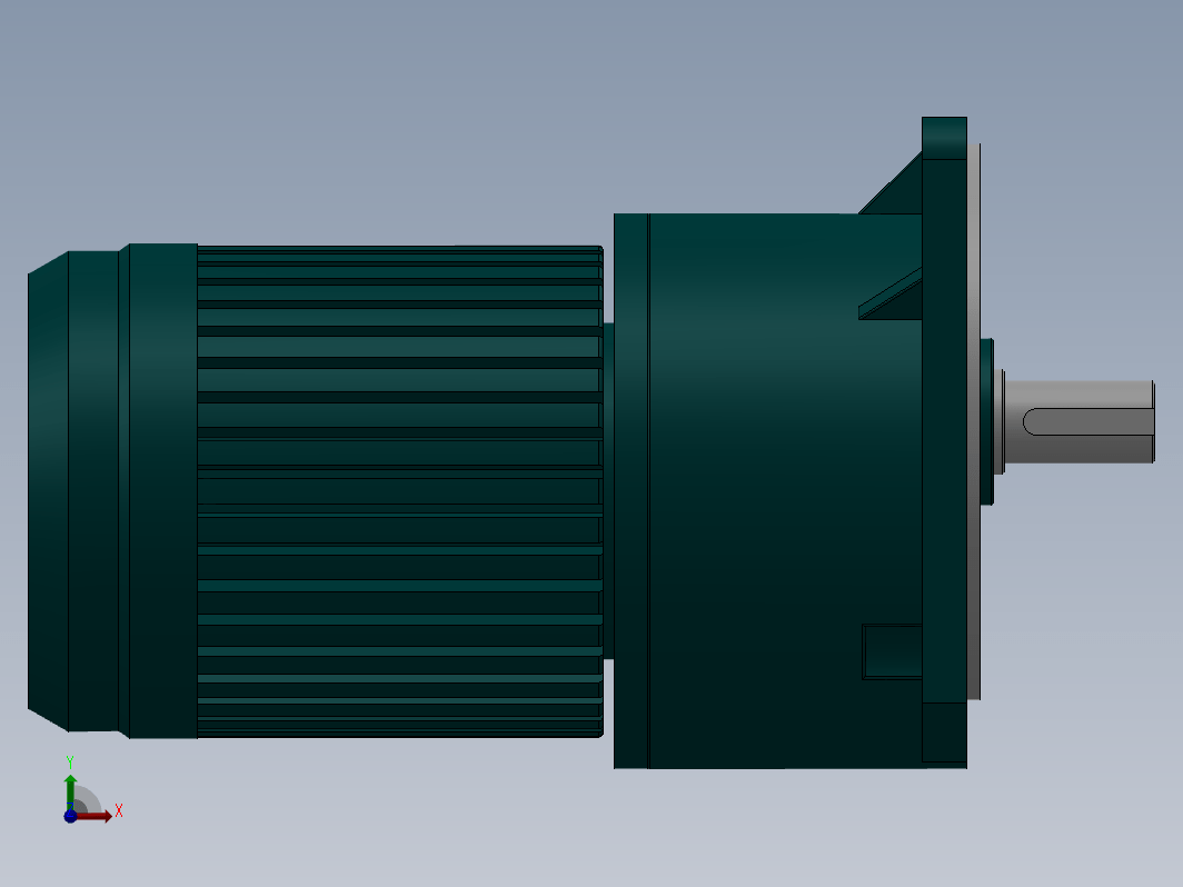 CV-22-100-60～200立式三相铝壳(刹车)马达减速机[CV-22-100-120-G2]