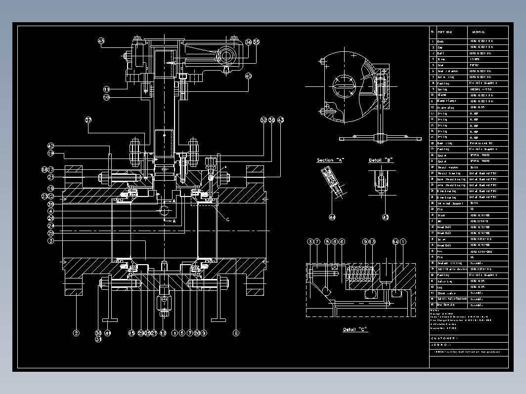 高压球阀1500lbforginglowtempballvalvel