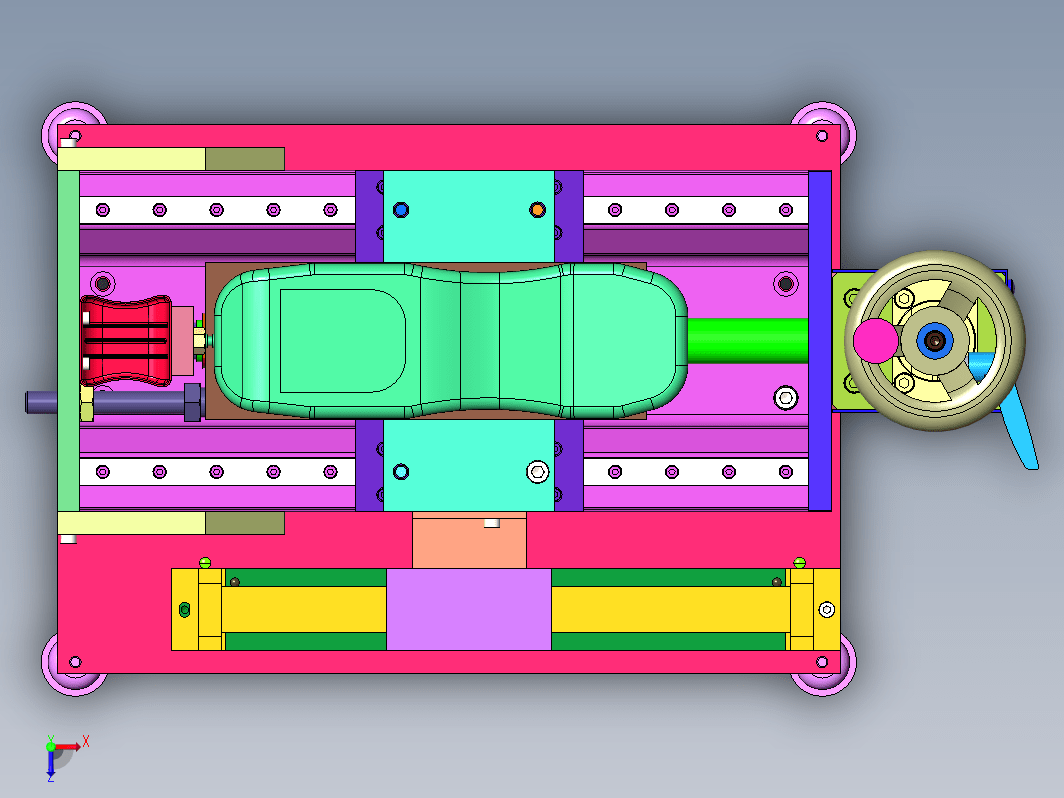 破坏试验夹具