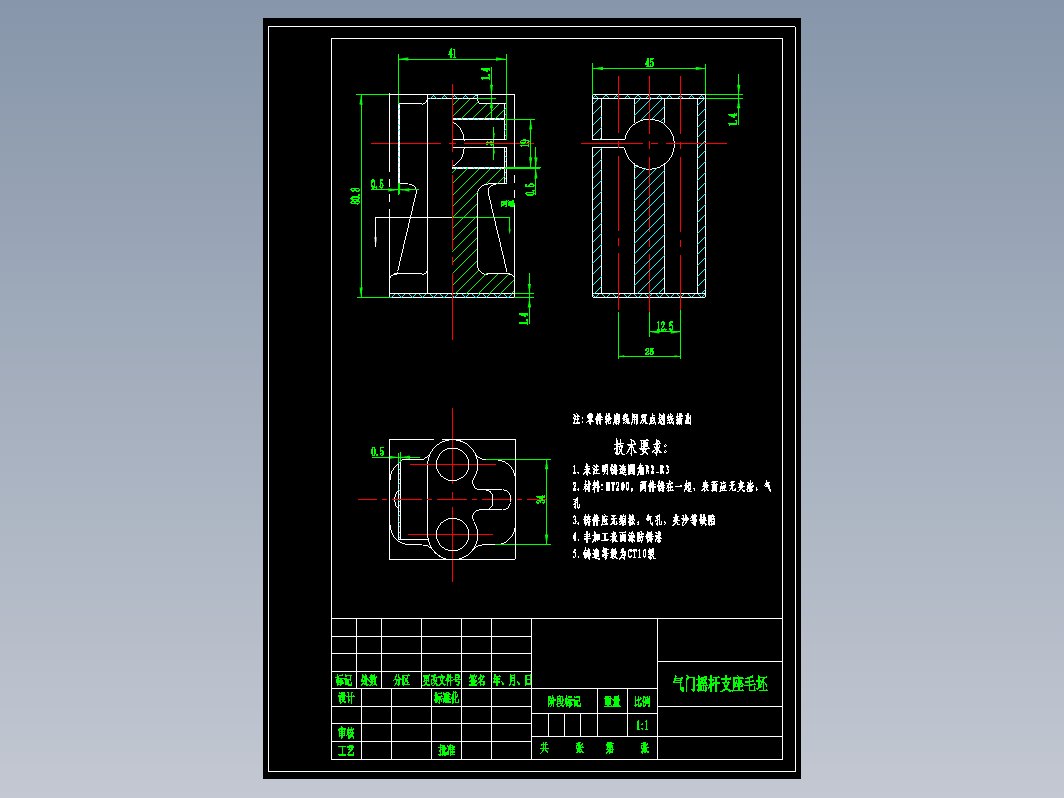 气门遥感支座钻Φ13夹具设计三维UG10.0带参+CAD+说明书