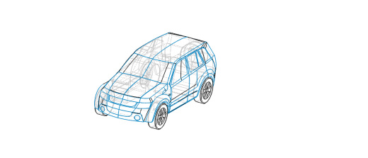 Suzuki Grand Vitara轿车外壳造型缩略图