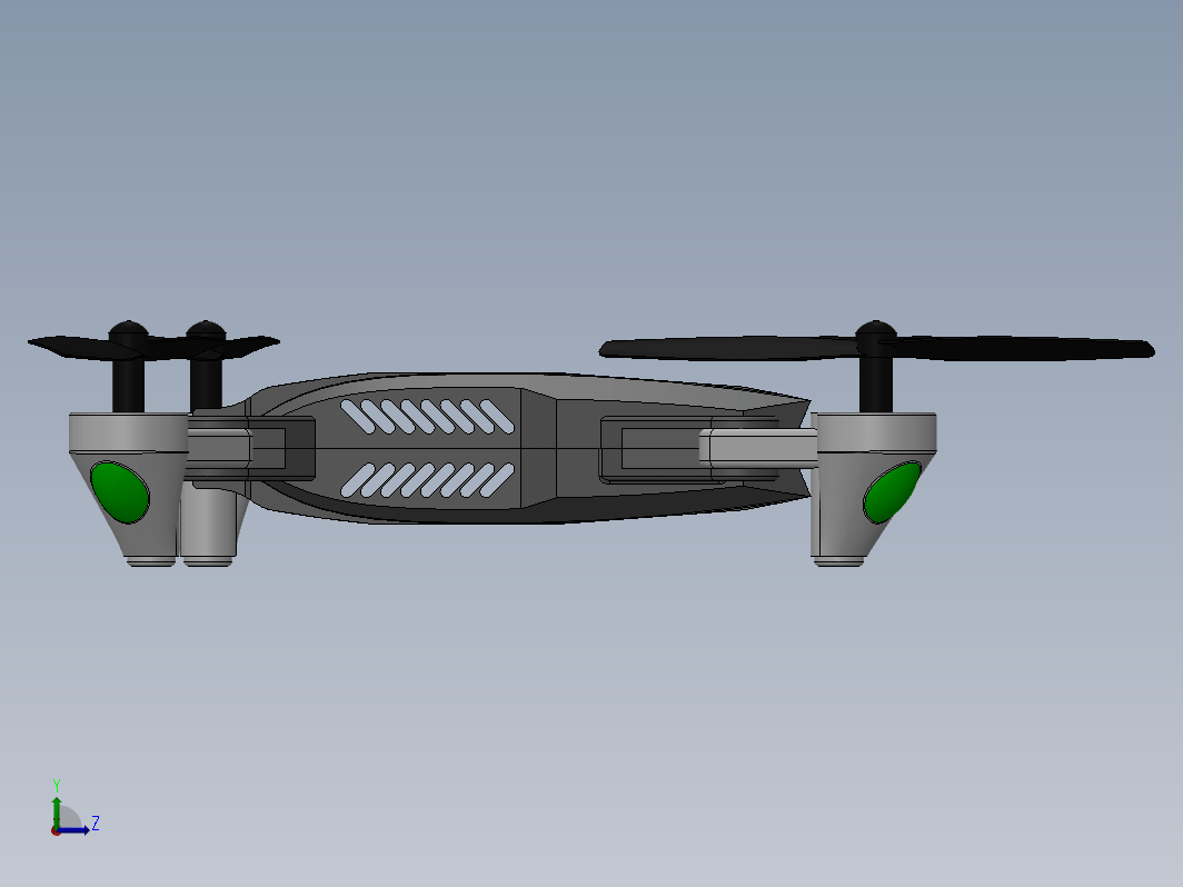 四旋翼无人机 Quadcopter drone