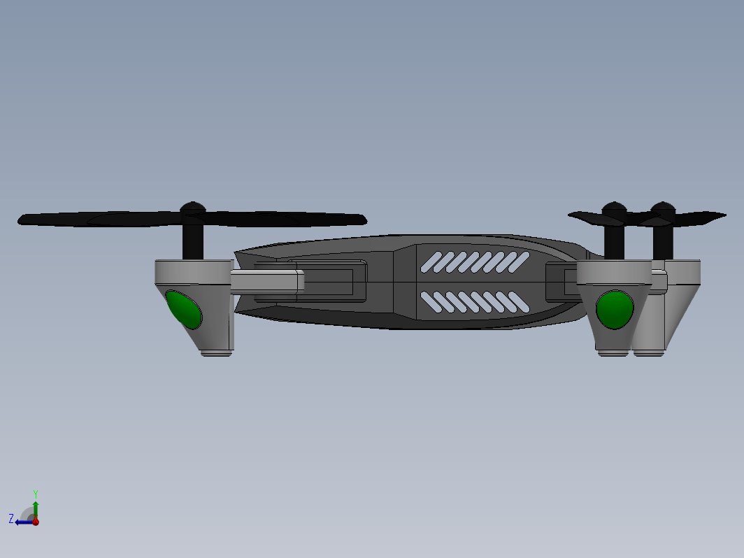 四旋翼无人机 Quadcopter drone