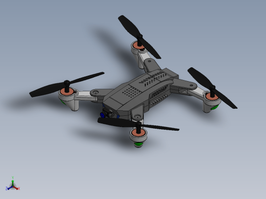 四旋翼无人机 Quadcopter drone缩略图