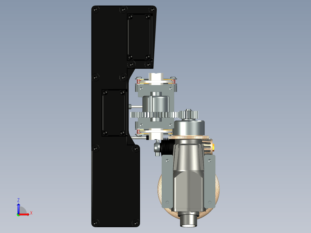 差速器 central-differential_2 STP