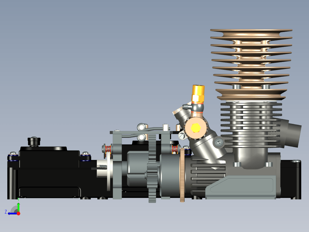 差速器 central-differential_2 STP