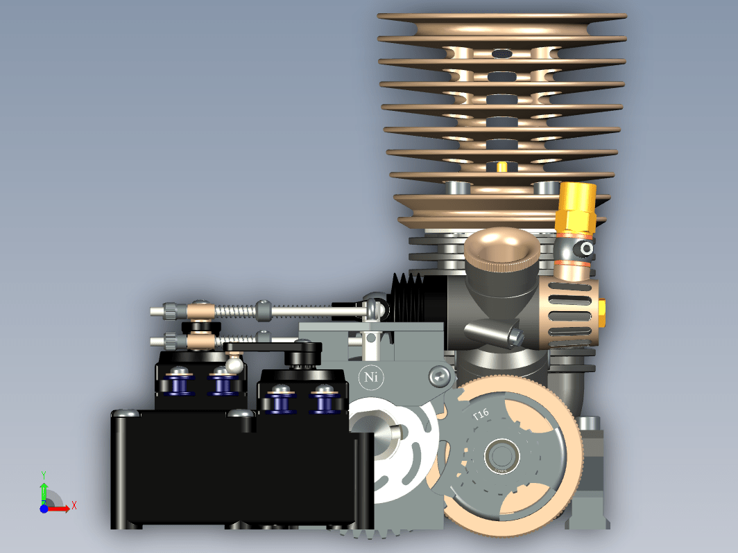 差速器 central-differential_2 STP