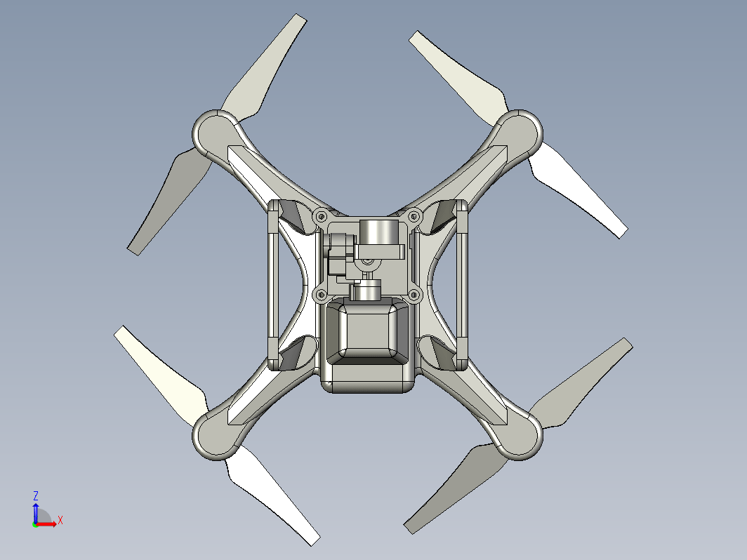 四旋翼无人机 DJI phantom3 