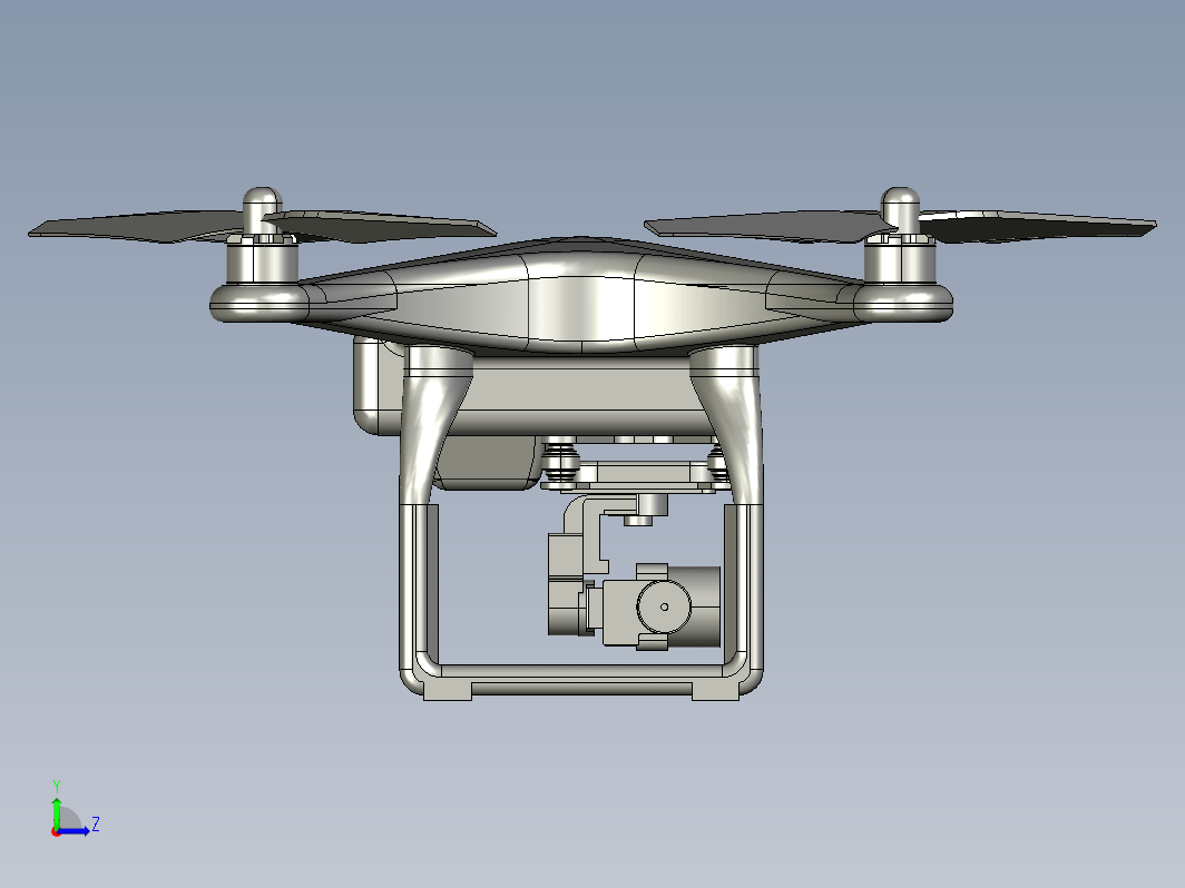 四旋翼无人机 DJI phantom3 