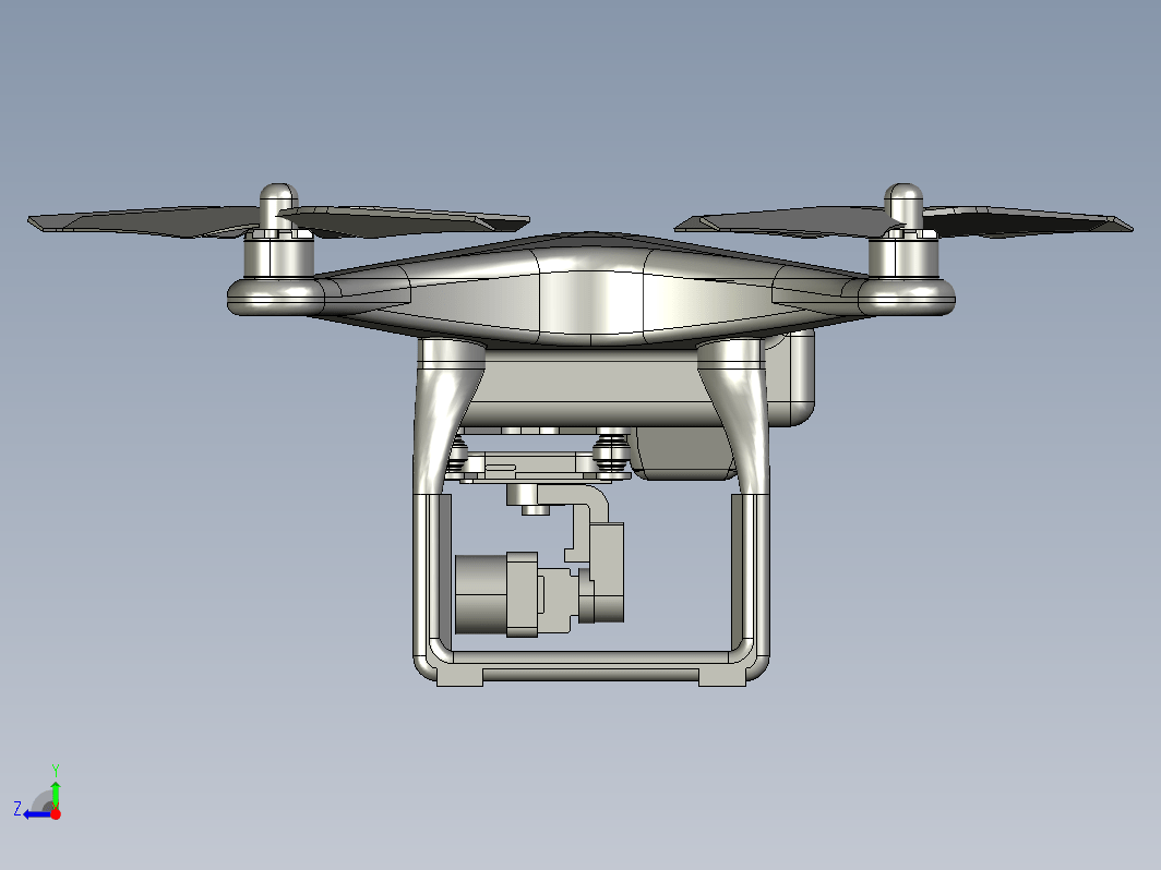 四旋翼无人机 DJI phantom3 